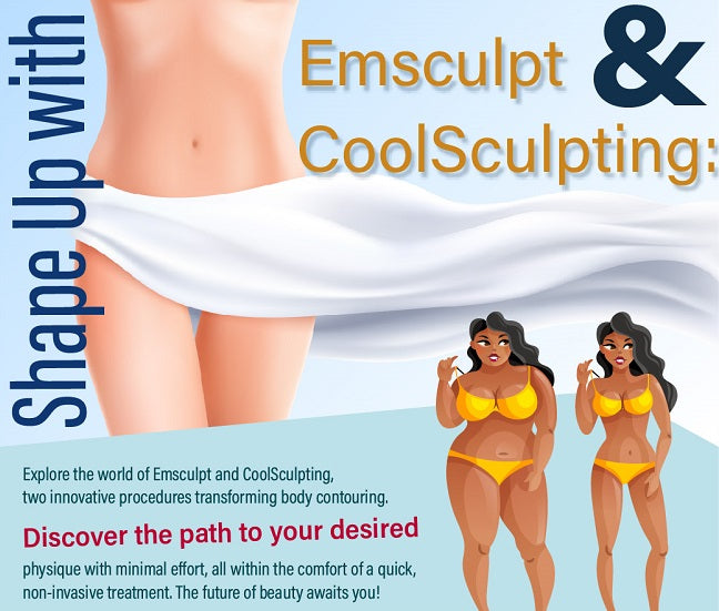 Shape Up With Super Reliable Emsculpt and Coolsculpting