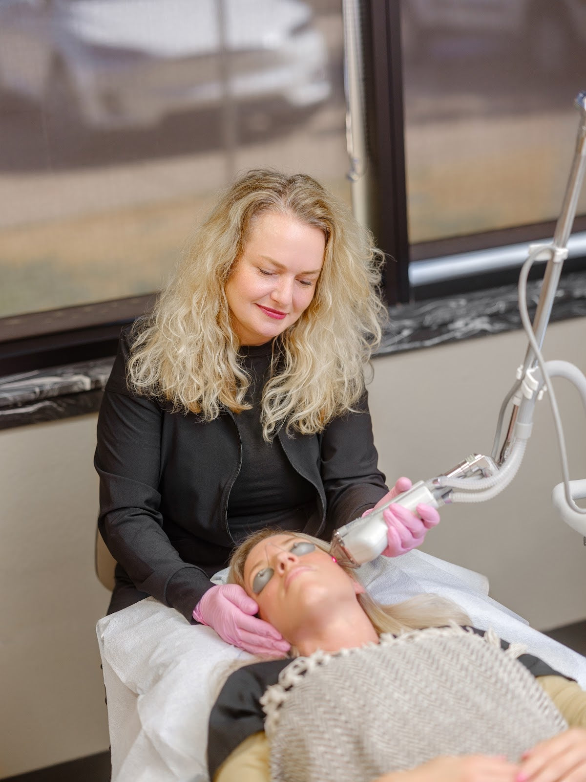 Halo Fractional Laser